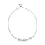 Bracelet Bolo en Diamant en Or Blanc 10K - Ajustable de 4" à 10"