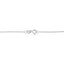 Collier Pendentif en Or Blanc 10K avec Diamant Rond de 1/4 Carat