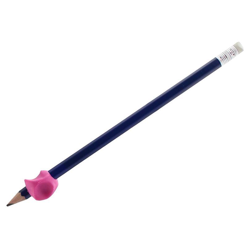 10pcs Poignées Ergonomiques en Silicone pour Enfants - Porte-stylos
