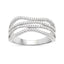 Anillo de Compromiso de Diamante Blanco de 0.46 Quilates en Oro Blanco de 14K