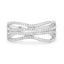 Anillo de Compromiso de Diamante Blanco de 0.46 Quilates en Oro Blanco de 14K