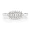 Anillo de Compromiso de Diamante Blanco de 0.37 Quilates en Oro Blanco de 14K