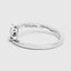 0.33 Carat White Diamond Bypass Ring in 18K White Gold