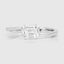 0.33 Carat White Diamond Bypass Ring in 18K White Gold