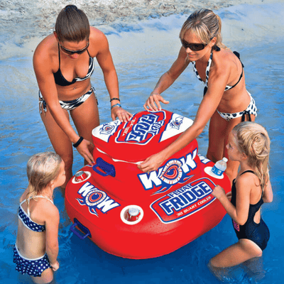 Réfrigérateur et glacière flottants WOW Watersports pour boissons au bord de la piscine