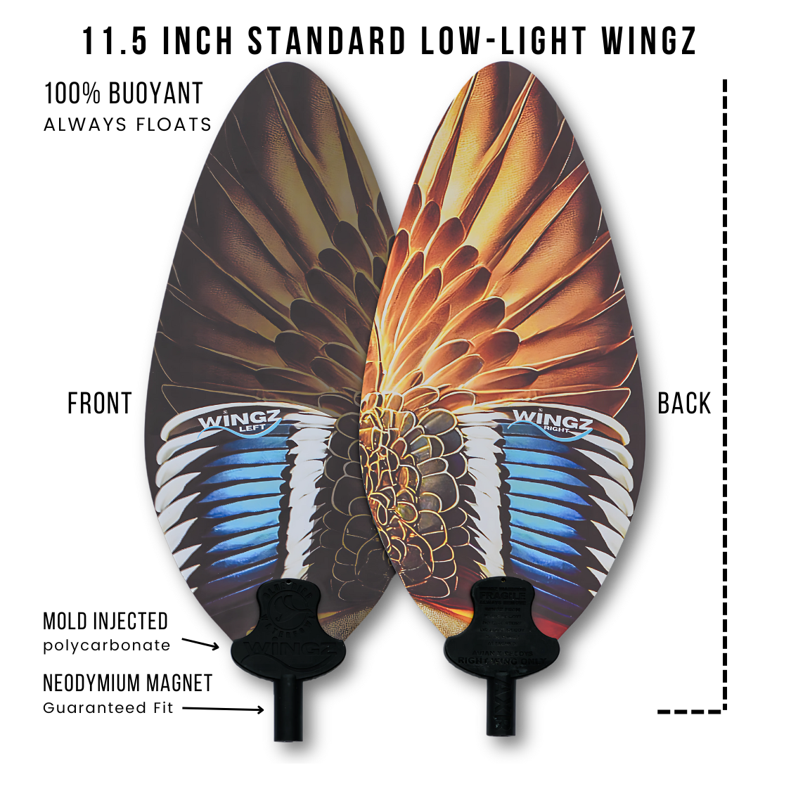 Mojo Elite Series King Mallard Wing Replacement Set - Korvel