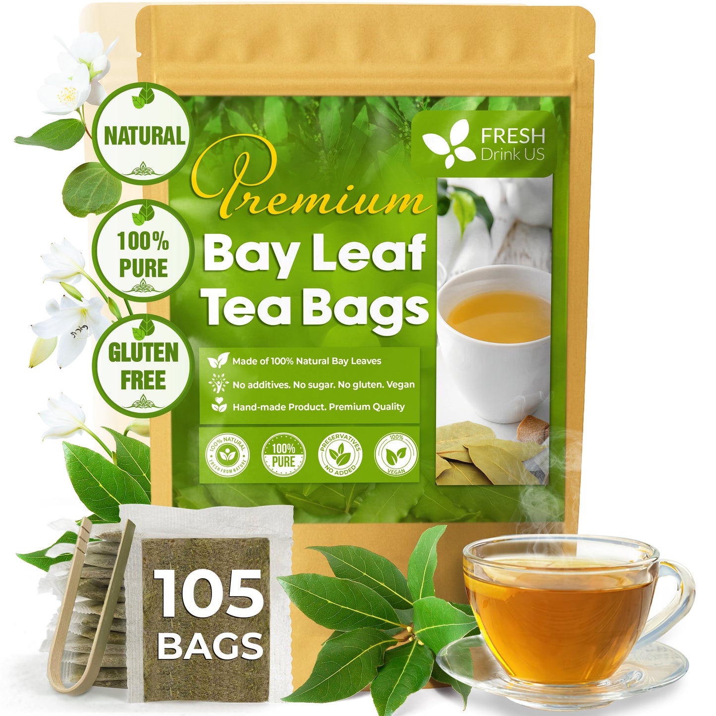 Premium Dried Bay Leaves - Whole & Powdered Spice