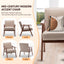 Mid-Century Modern Solid Wood Accent Chair