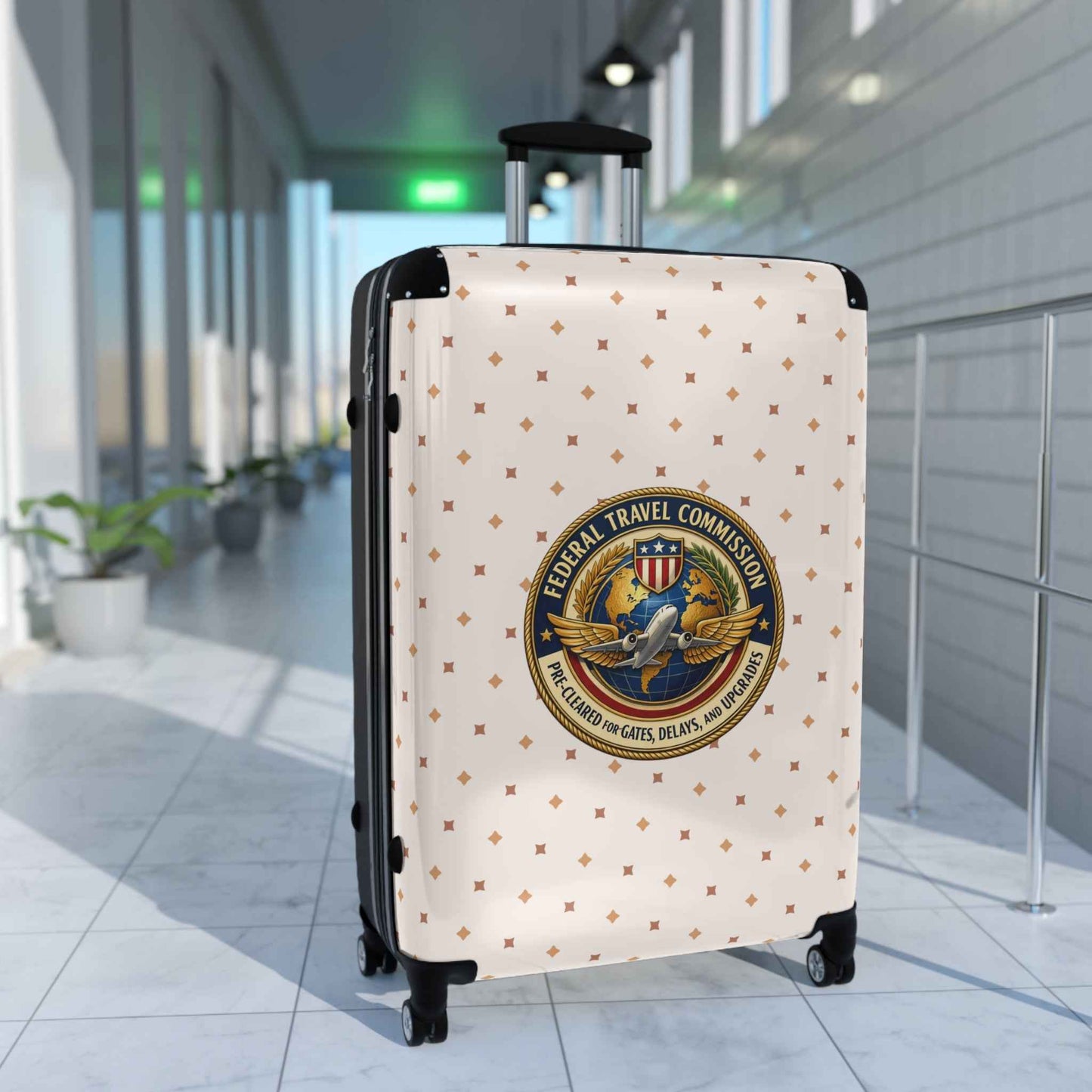 Valise de la Commission fédérale des voyages - Élégante et fonctionnelle