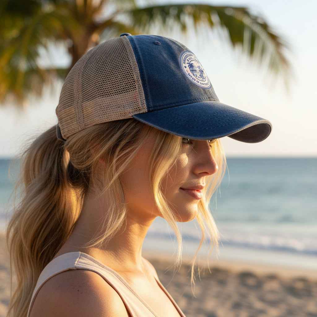 Casquette queue de cheval Department of Tides | Style sans effort pour les journées à la plage