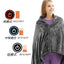Premium USB Heated Flannel Blanket for Cold Protection