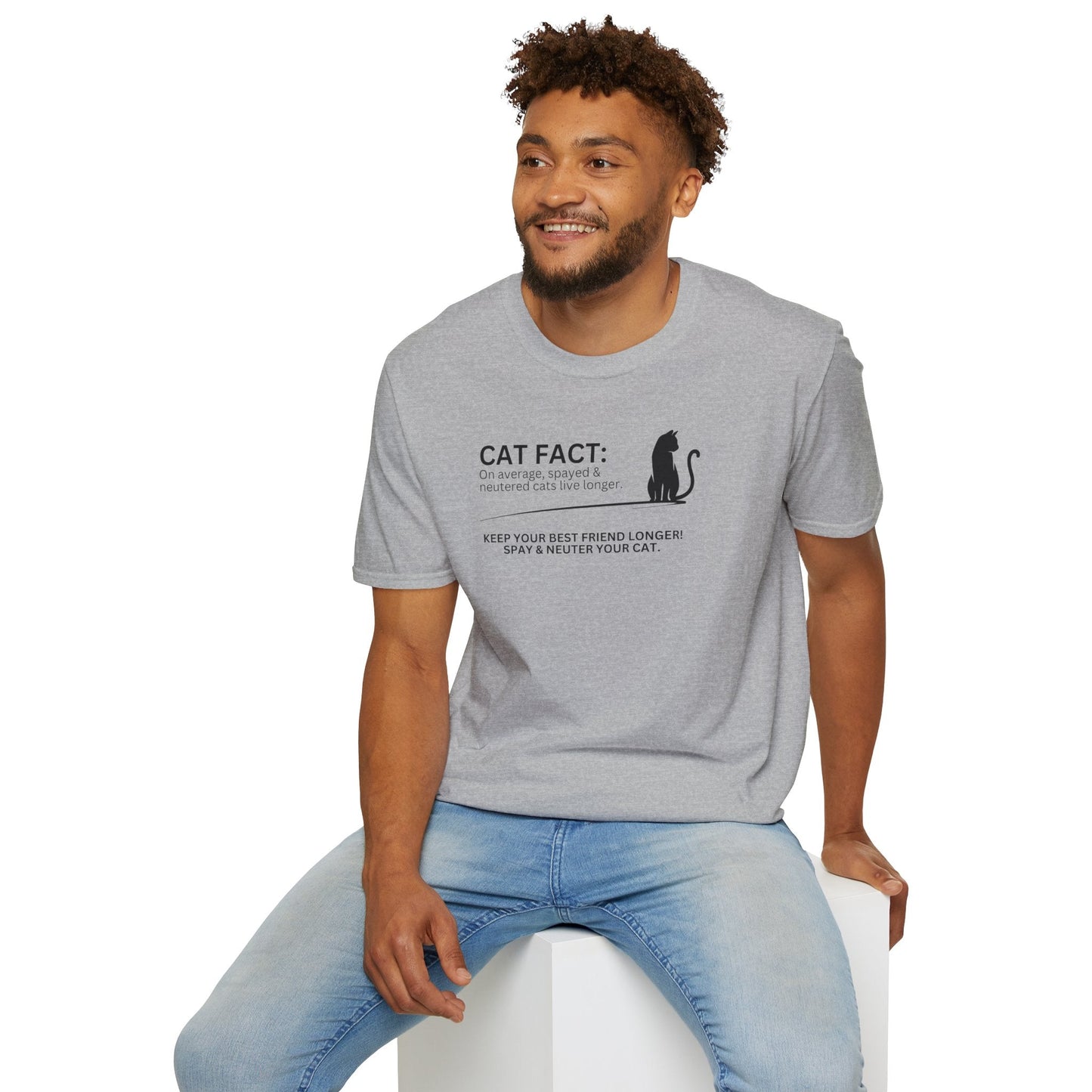 Unisex Softstyle T-Shirt for Spay Neuter Awareness - Korvel