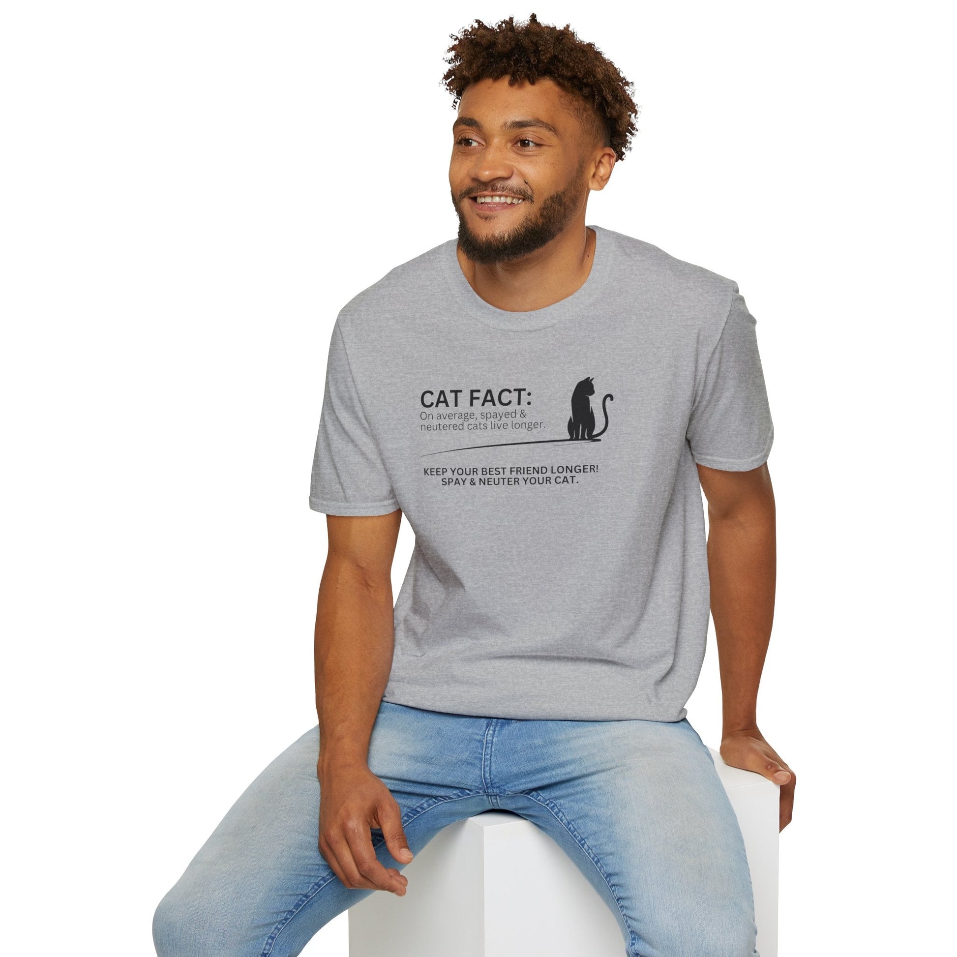 Unisex Softstyle T-Shirt for Spay Neuter Awareness - Korvel