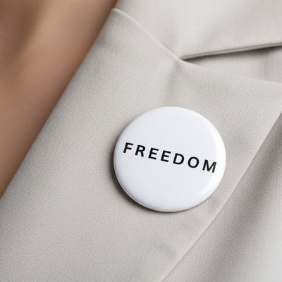 Botón de Pinback de Libertad