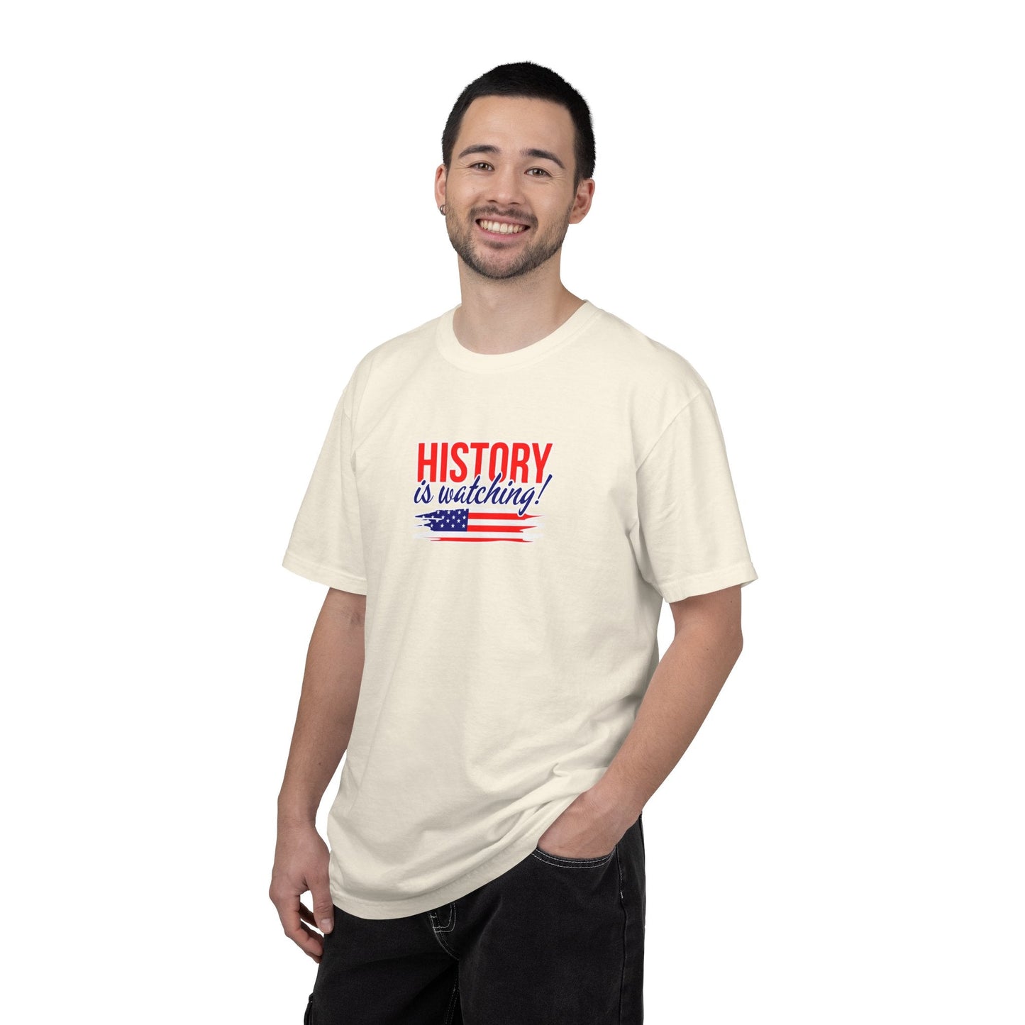 History Is Watching Patriotic Statement T-Shirt