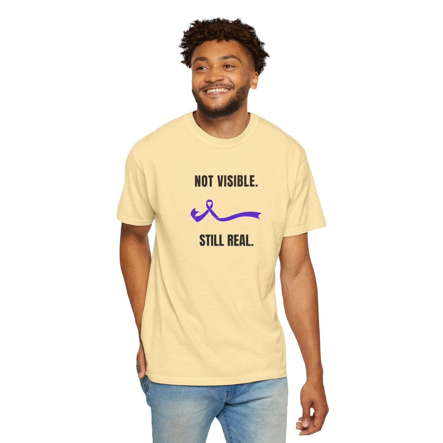 Not Visible. Still Real. T-Shirt - Epilepsy Awareness