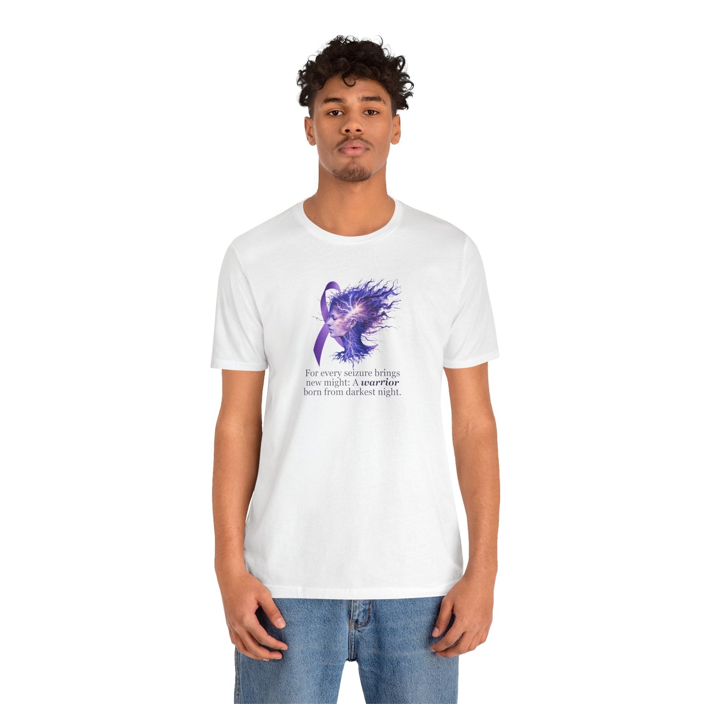 Nace un Guerrero Camiseta Unisex de Manga Corta Jersey