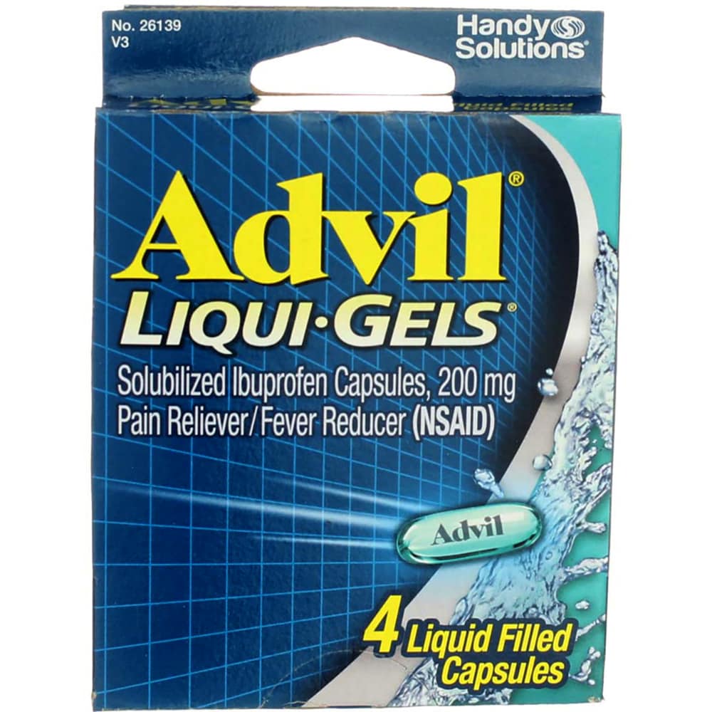 Advil Liqui-Gels – Cápsulas de Alivio Rápido del Dolor