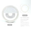 RK-12 Mobile Phone Fill Light Wholesale Live Beauty Selfie Lighting Round Flash Charging LED Fill Light - Korvel