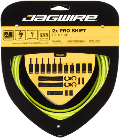 Jagwire Pro Shift Kit - Organic Green for SRAM/Shimano