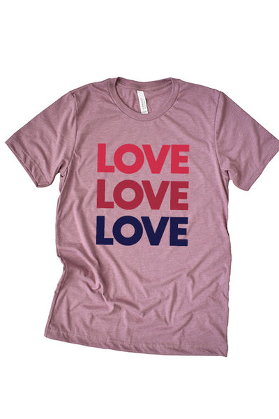Love Love Love Unisex T-Shirt