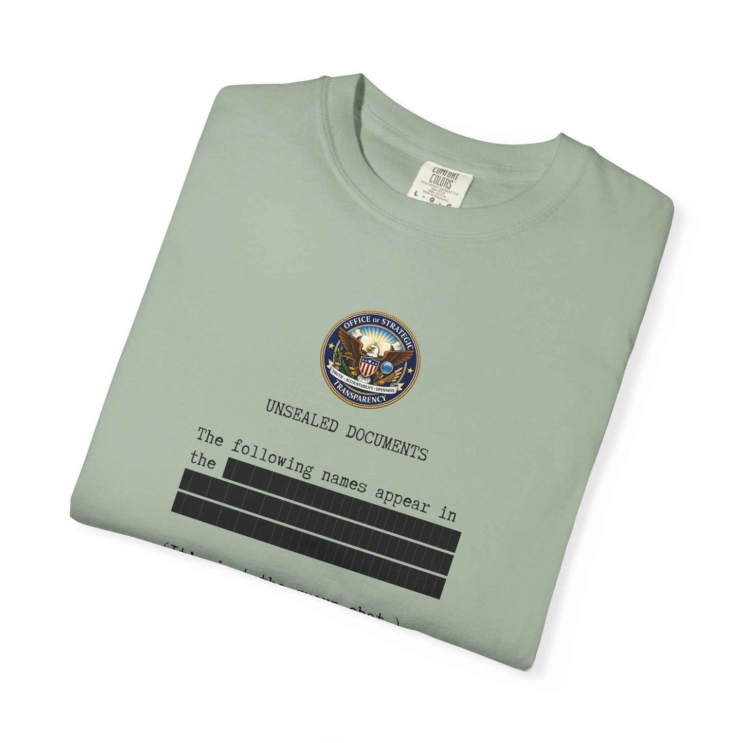 Unsealed Documents Unisex T-Shirt - Political Satire Tee