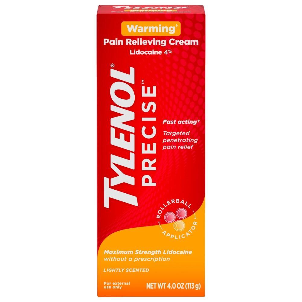 Crème chauffante analgésique Tylenol Précis, 4 oz