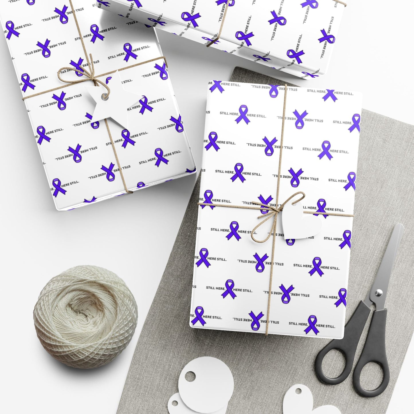 Still Here. Here Still. Gift Wrap Paper