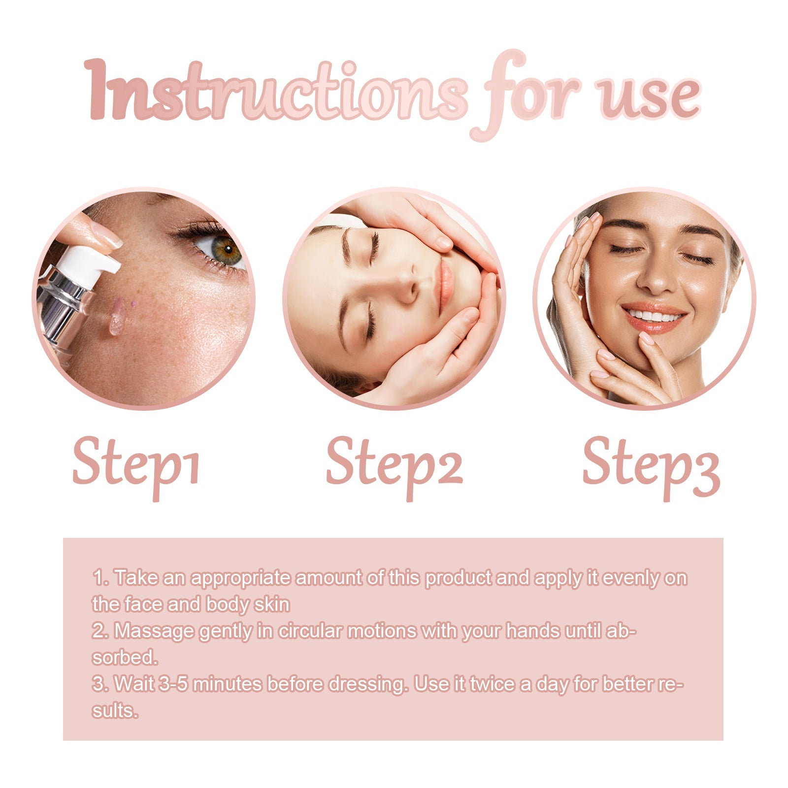 Smoothing Body Serum, Reduces Lines Moisturizes Skin Prevents Dryness And Cracks, And Repairs Skin Serum - Korvel