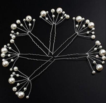 6 Pieces Wedding Bridal Hair Jewelry - Korvel