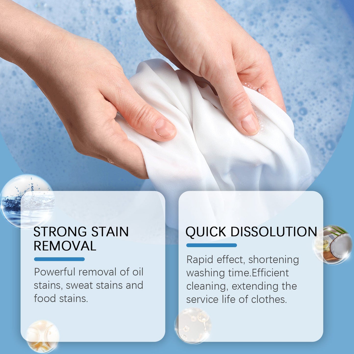 All-In-One Fabric Stain Remover Protects Clothing, Cleans Oil Stains And Gently Cleans Stubborn Stains - Korvel