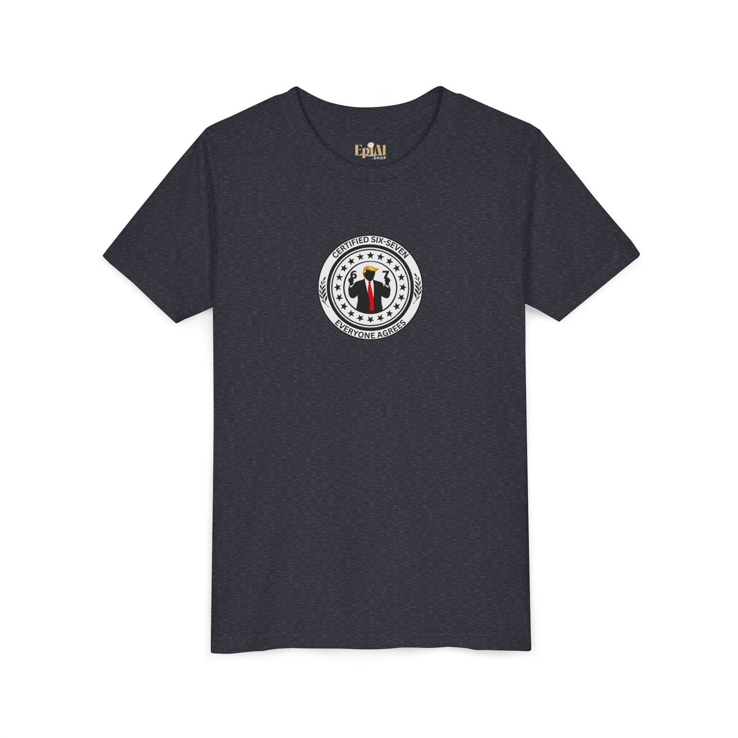 Camiseta Infantil Certificada Six-Seven