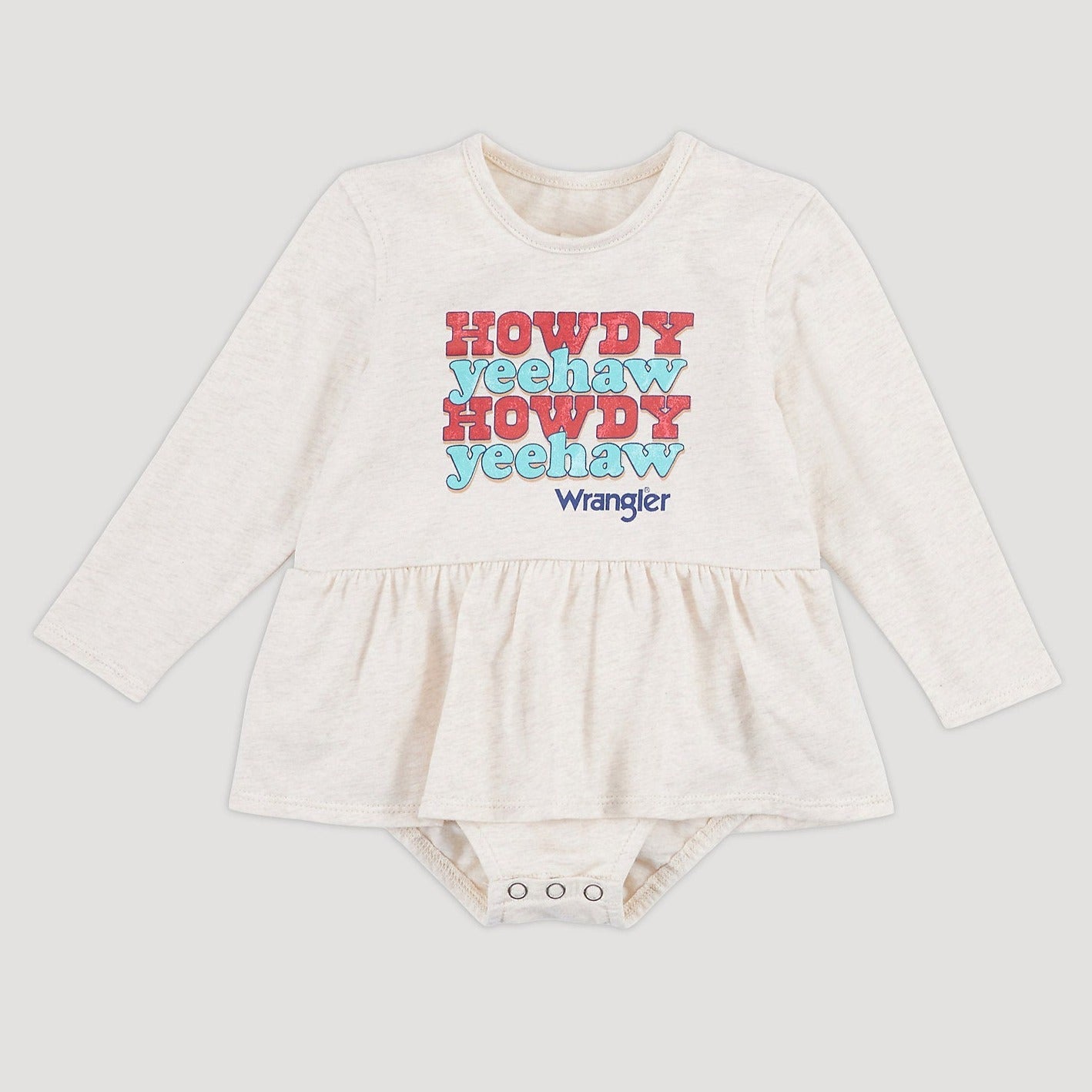 Wrangler Infant Yeehaw Onesie with Ruffles - Korvel