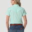 Stylish Green Plaid Button-Up Shirt for Women | Wrangler - Korvel