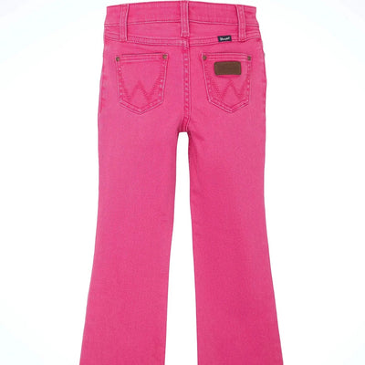 Bright Pink Bootcut Jeans for Girls | Wrangler - Korvel