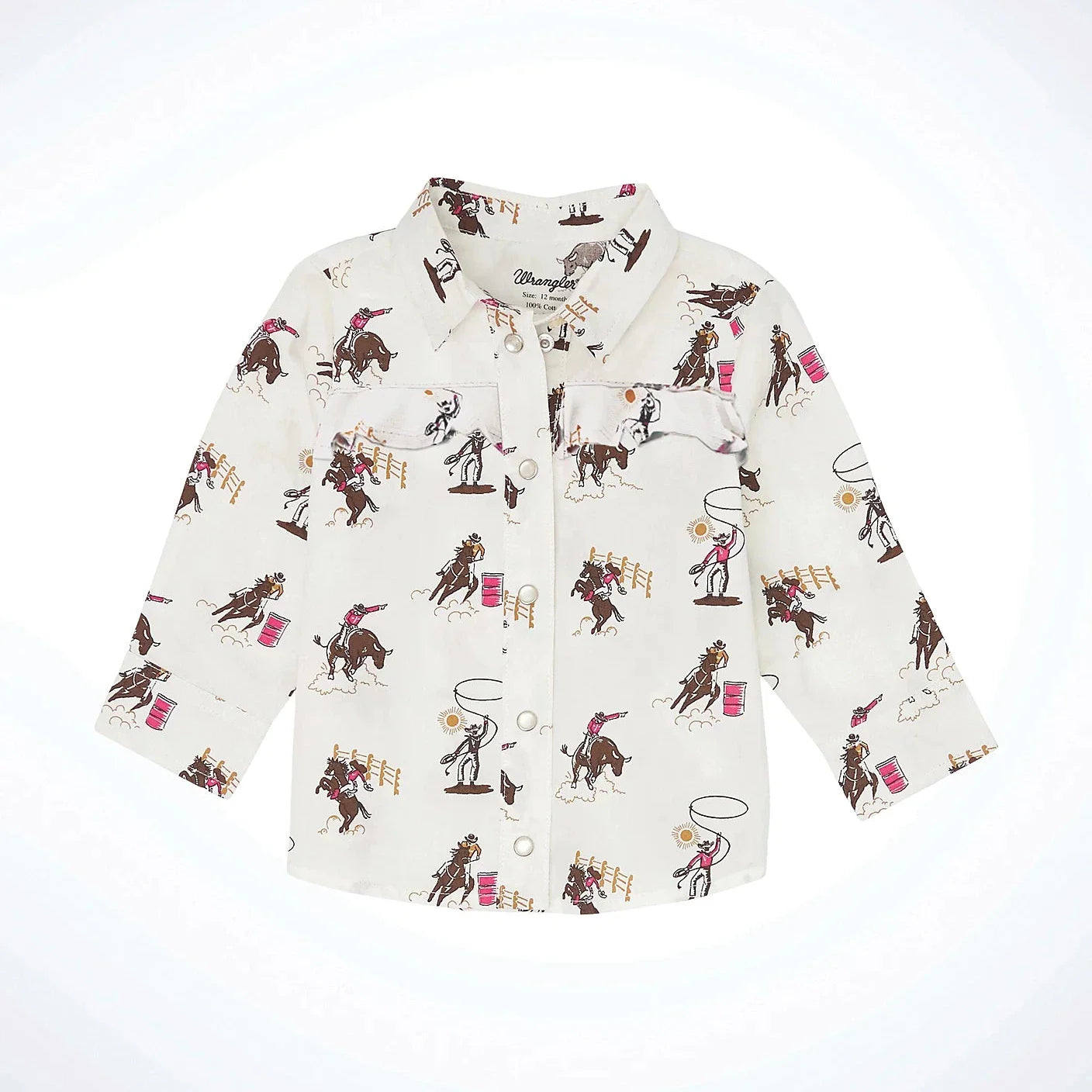 Wrangler Infant Barrel Racer Western Shirt - Korvel