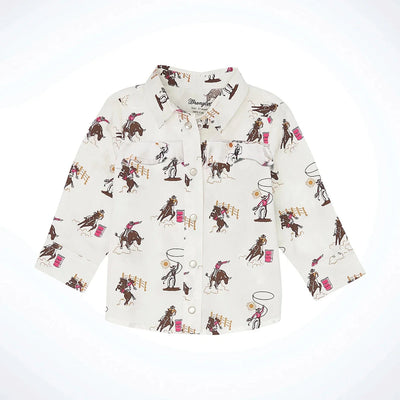 Wrangler Infant Barrel Racer Western Shirt - Korvel