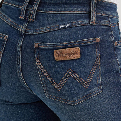 Wrangler Women's Mid Rise Mae Bootcut Jeans - Korvel