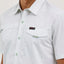 Wrangler Men's Short Sleeve Slit Green Shirt - Korvel