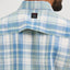 Wrangler Men's Iceburg Plaid Short Sleeve Shirt - Korvel