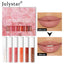 Six Pack Multi-Color Moisturizing Watery Glass Lip Gloss Pearl Watery Lip Glaze Non-Stick Mirror Lip Gloss - Korvel