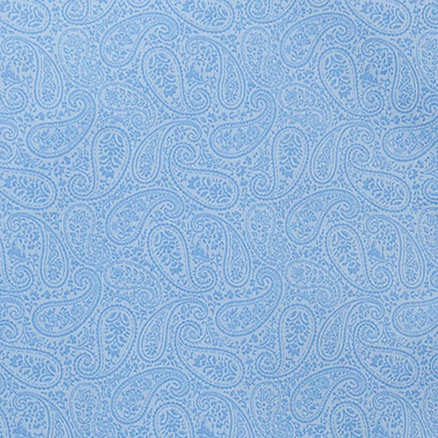 Wrangler Men's Classic Fit Blue Paisley Shirt by Cody Johnson - Korvel