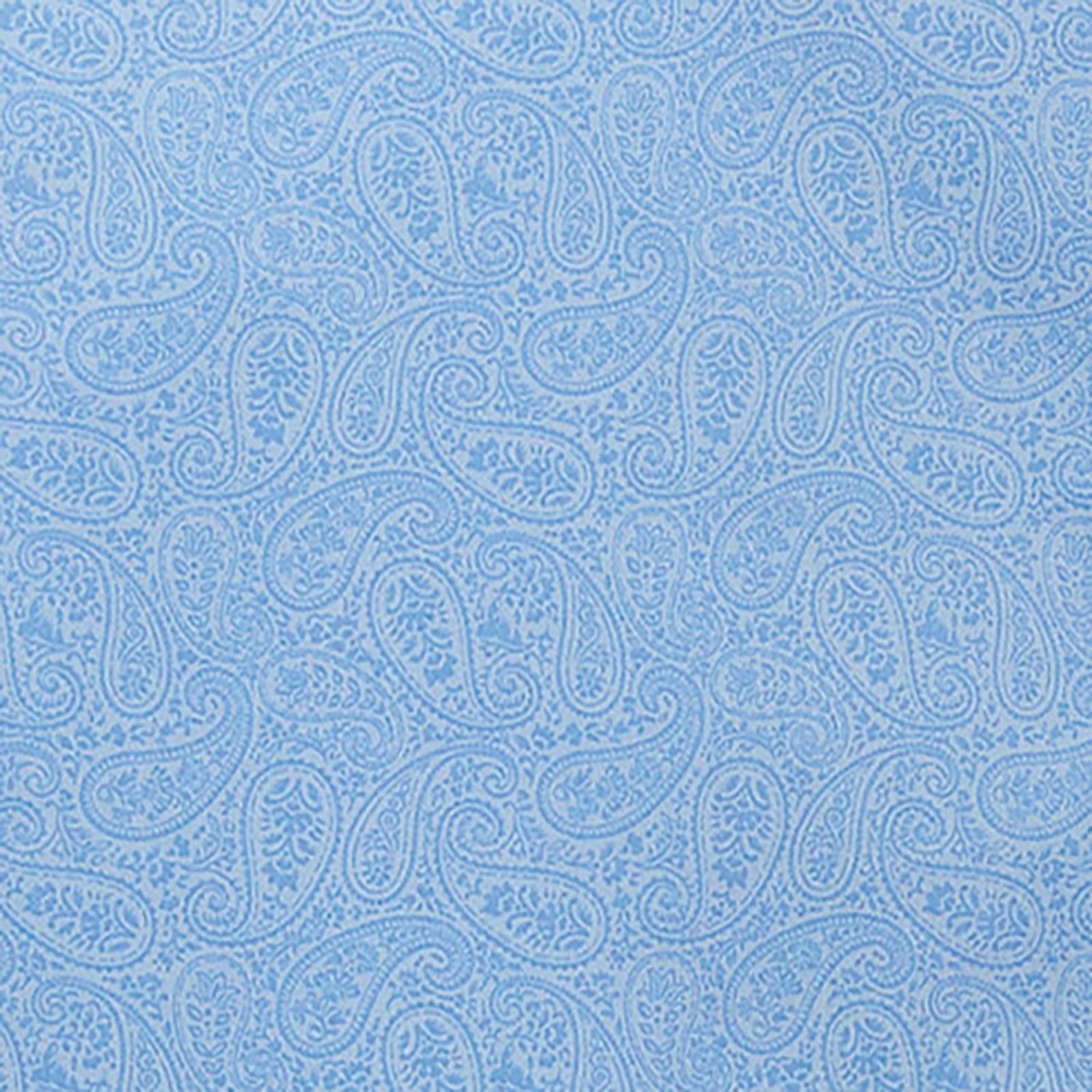 Wrangler Men's Classic Fit Blue Paisley Shirt by Cody Johnson - Korvel