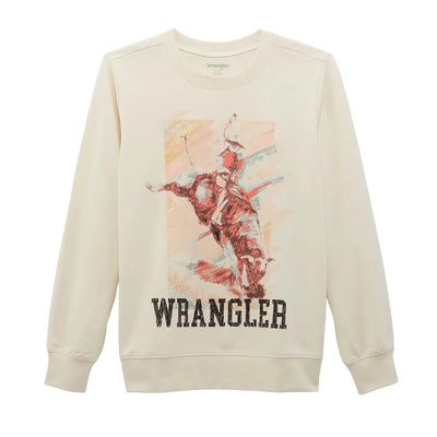 Pastel Bucking Horse Sweatshirt | Wrangler Women's Collection - Korvel