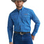 Wrangler Men's True Blue Logo Long Sleeve Shirt - Korvel