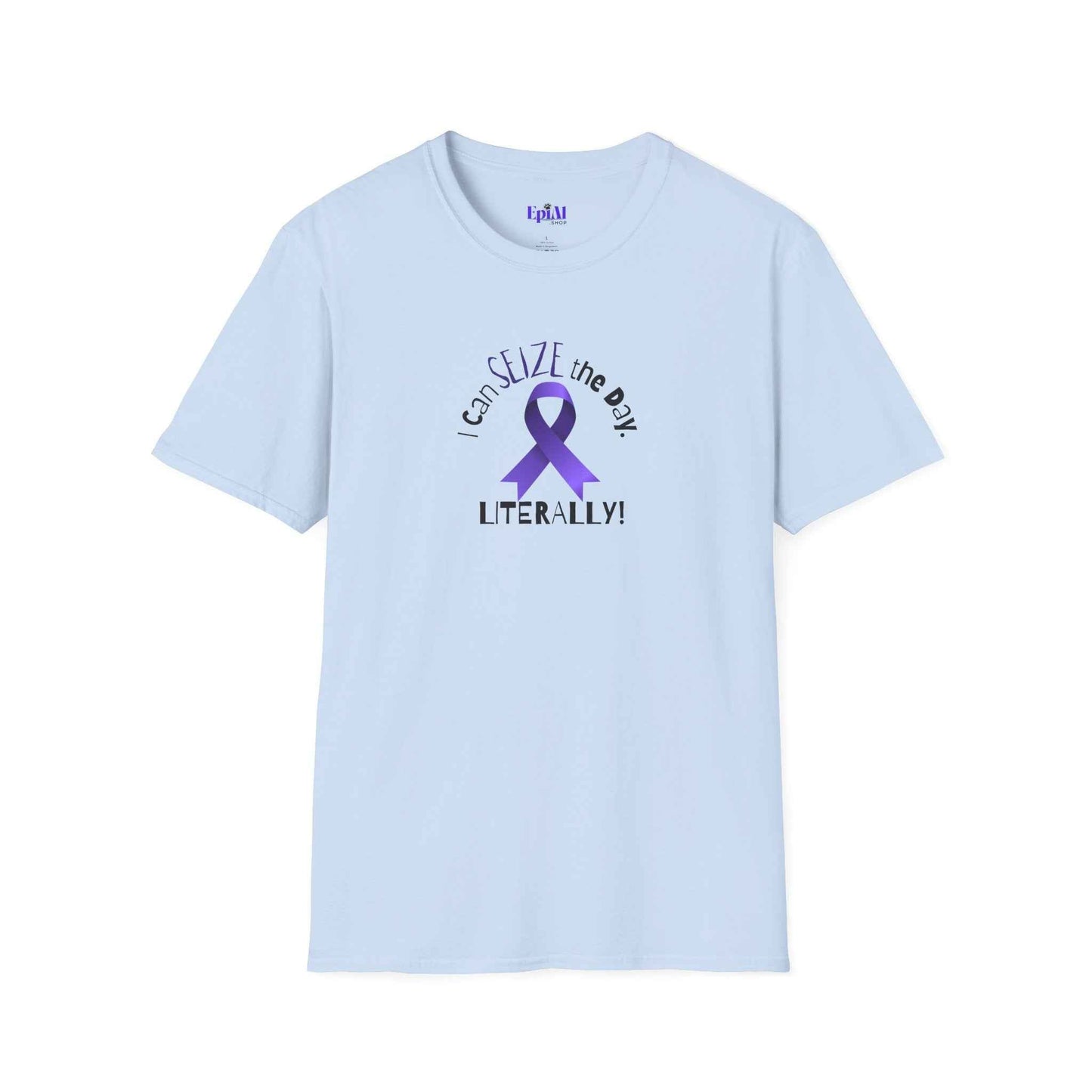Epilepsy Awareness Pin Button - Seize the Day