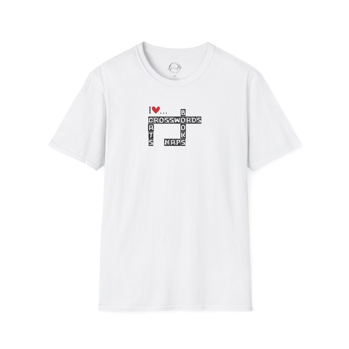 Purrfectly Cozy Crosswords Unisex T-Shirt - Korvel