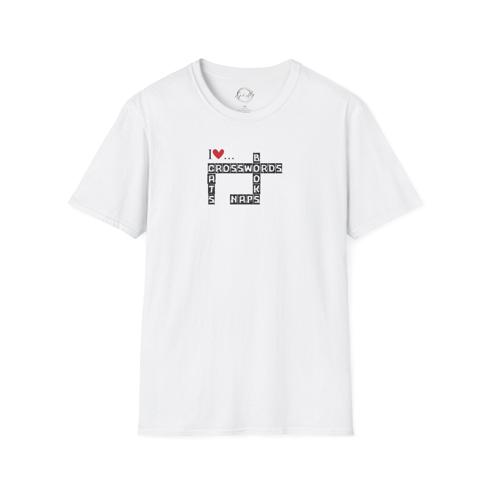 Purrfectly Cozy Crosswords Unisex T-Shirt - Korvel