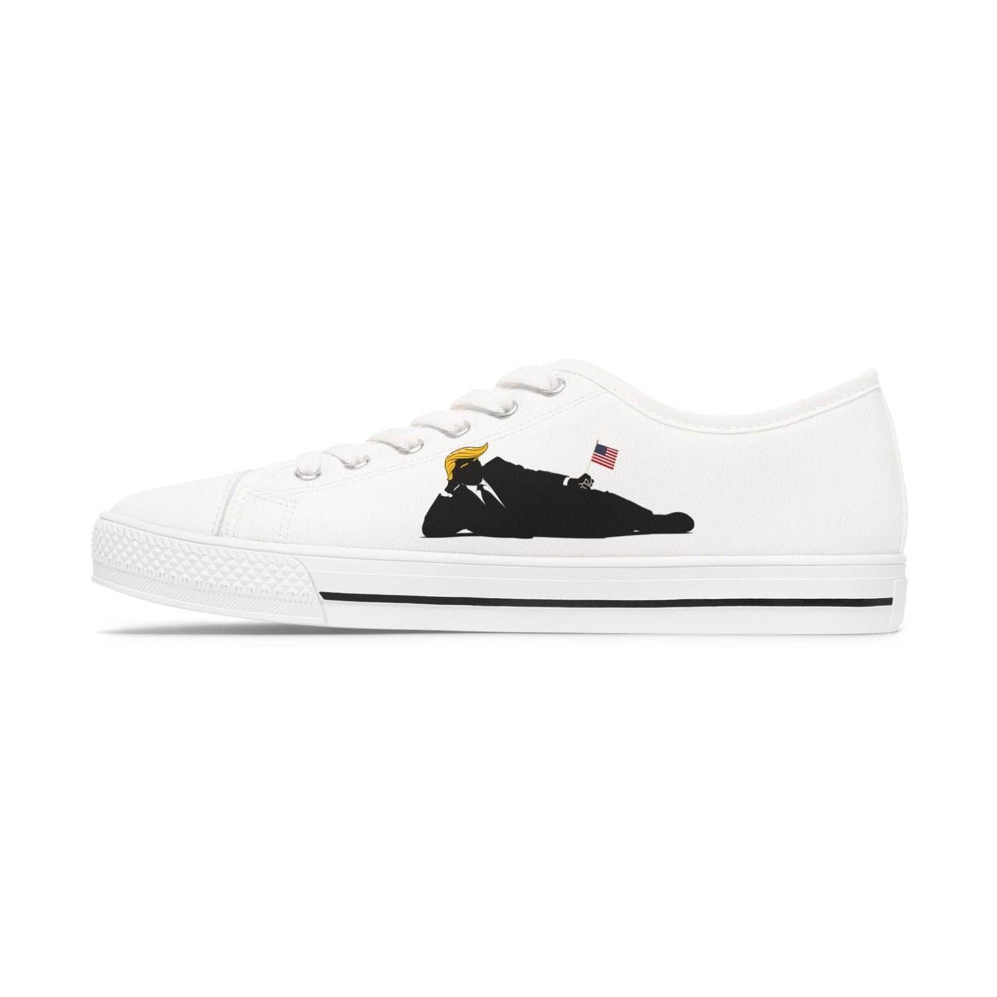 Confianza, Casual – Zapatillas de Parodia Política de Corte Bajo para Mujeres