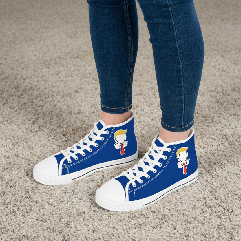 Executive Hairline Women’s High-Top Sneakers